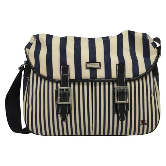 Burberry Black Label White Canvas shoulder - Picture 1 of 10